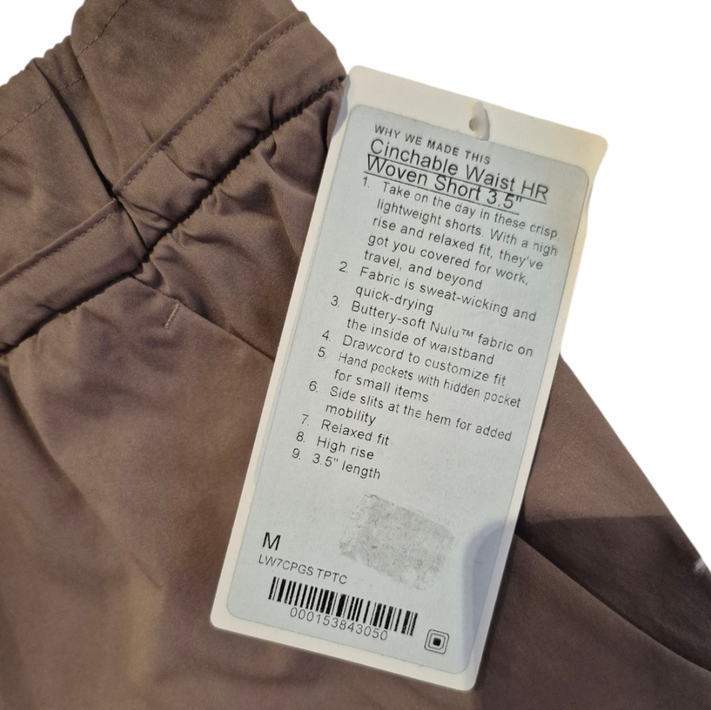Lululemon Cinchable HR Woven Shorts - Picture 7 of 12